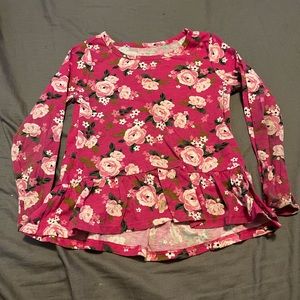 Long sleeve girl shirt